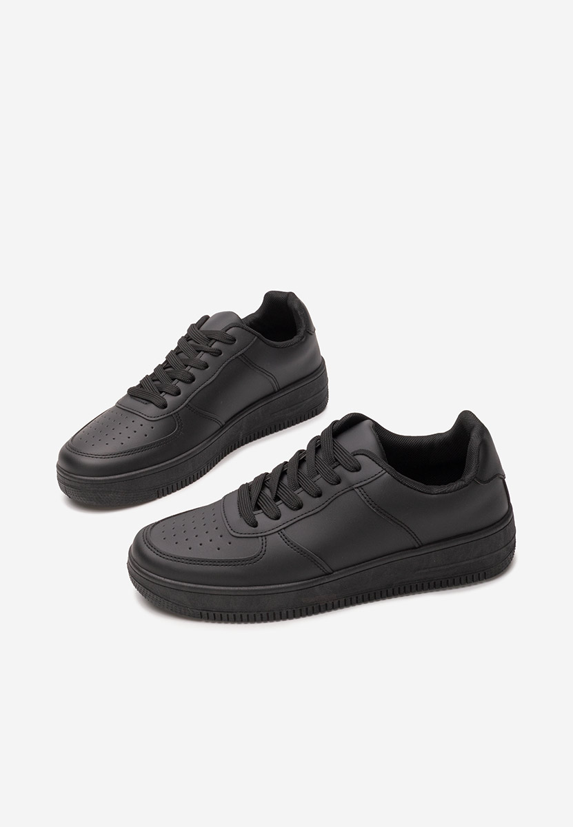 Reuben fekete férfi tornacipő 