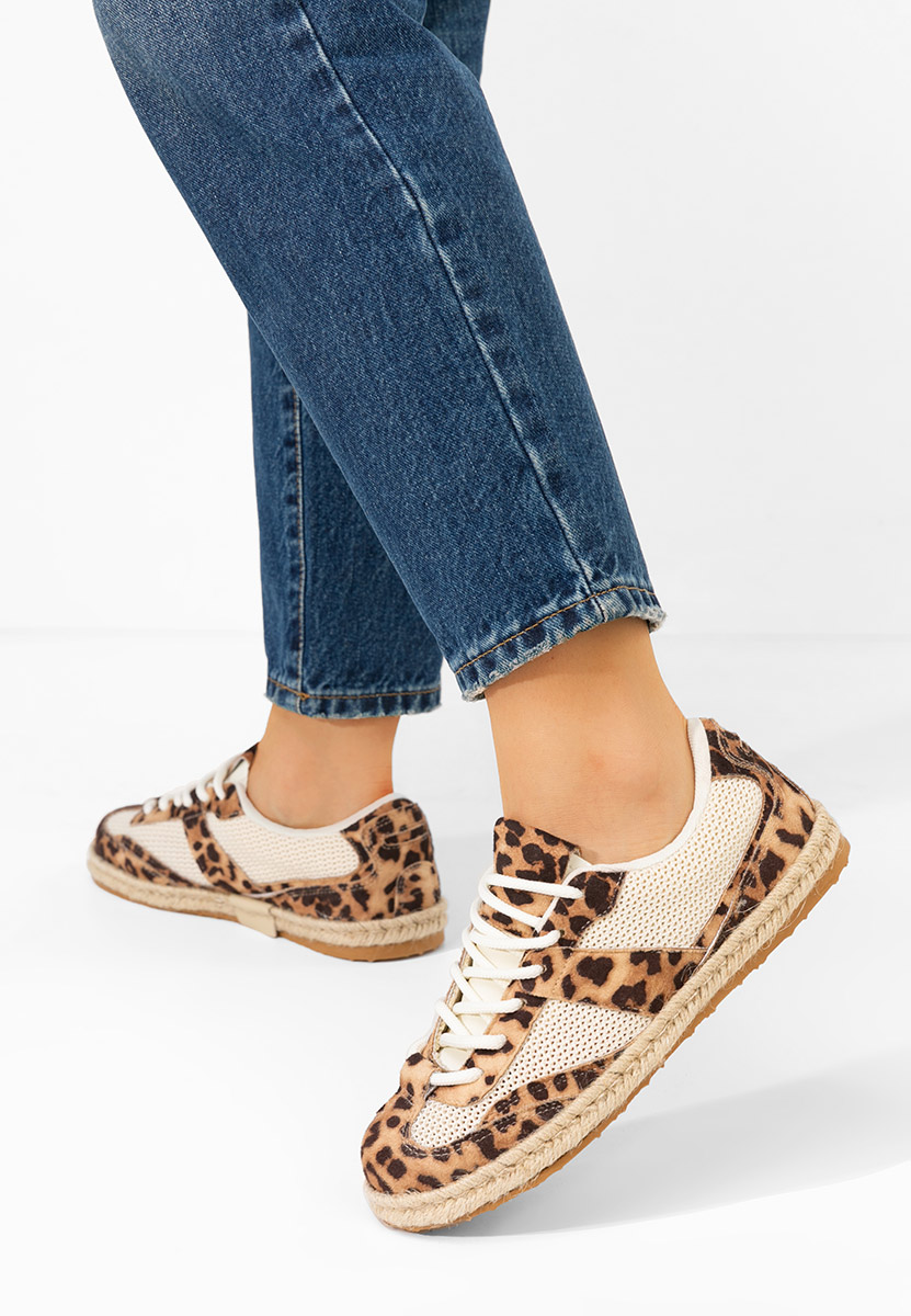 Dianka leopárdmintás női tornacipő