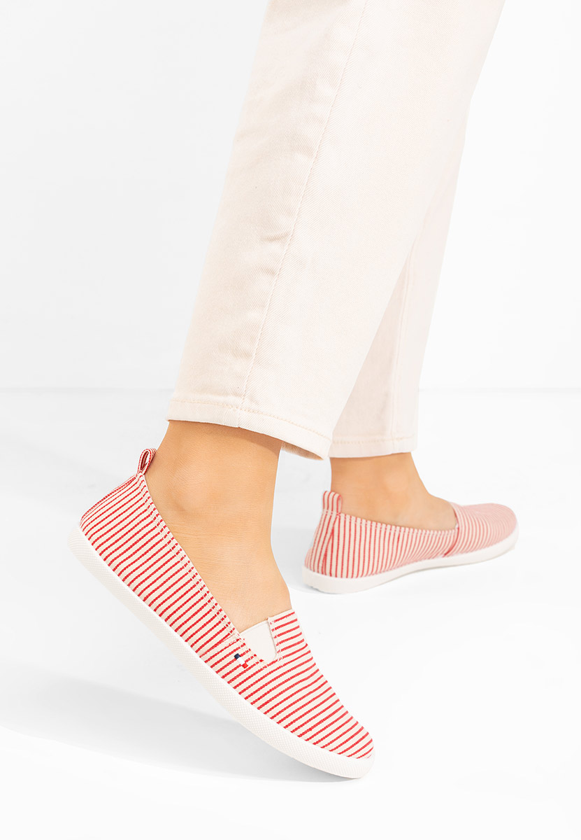 Brandusa piros női espadrilles