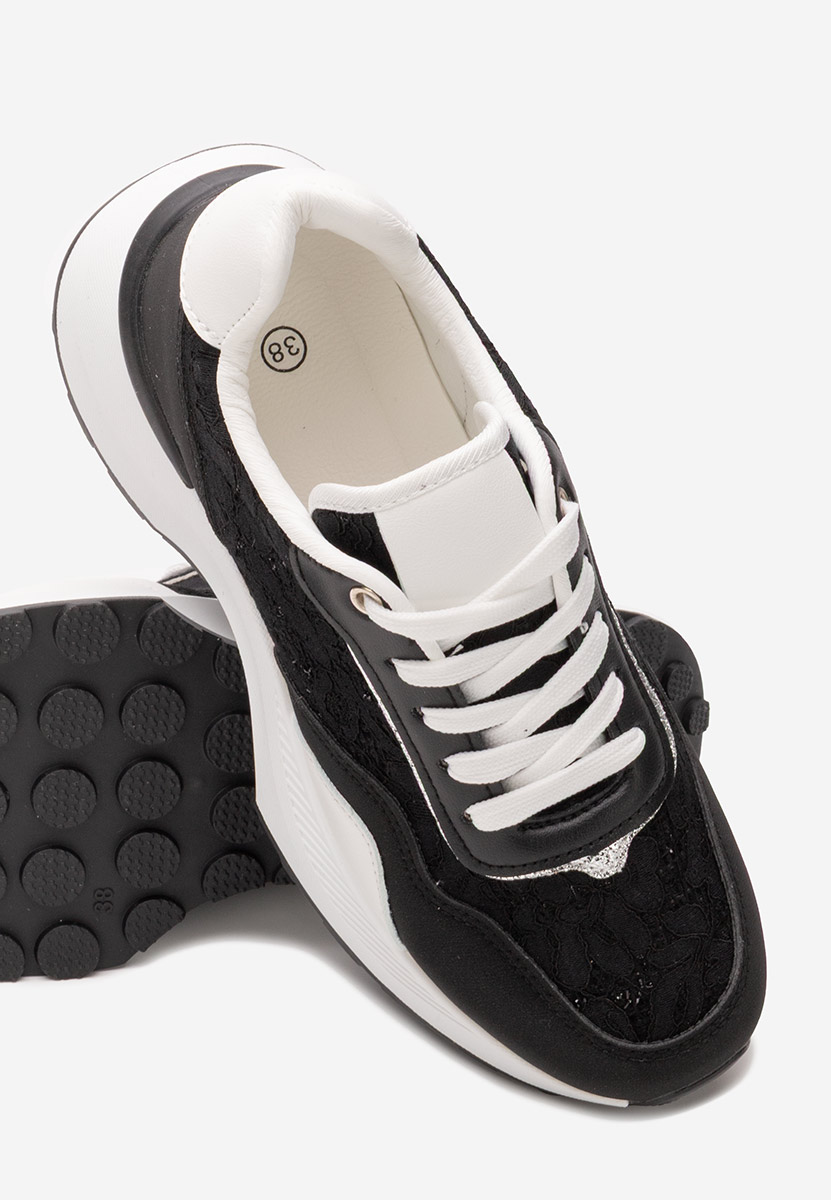 Enida fekete női tornacipő