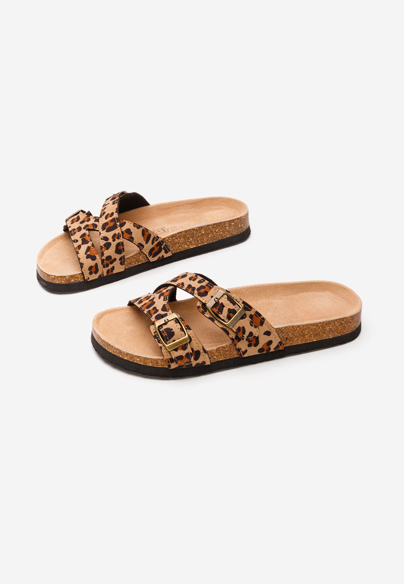 Viriana leopárdmintás női papucs
