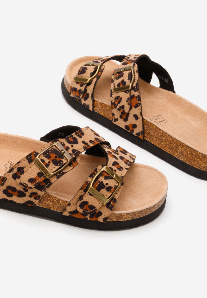 Viriana leopárdmintás női papucs