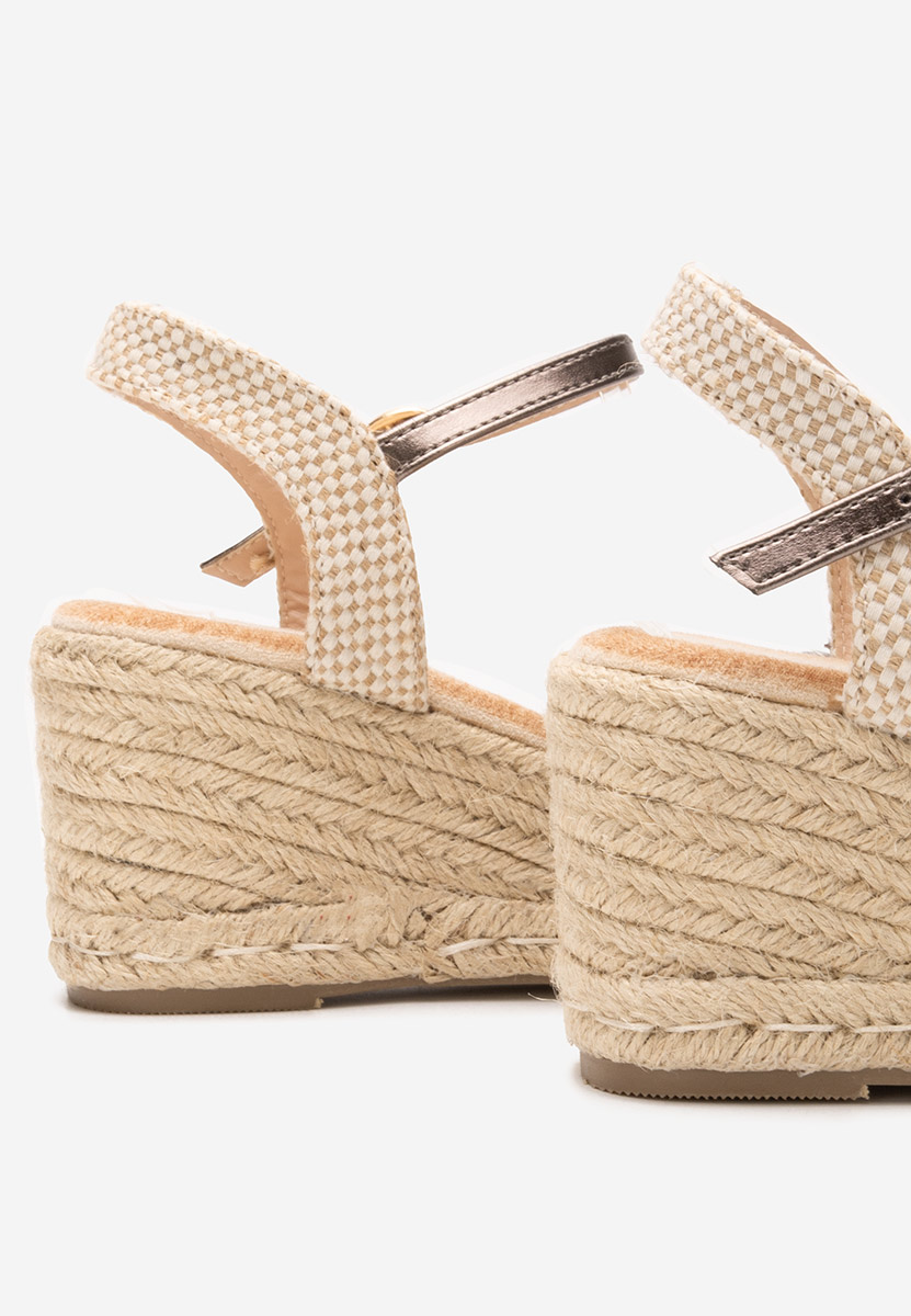 Finana szürke espadrilles szandál