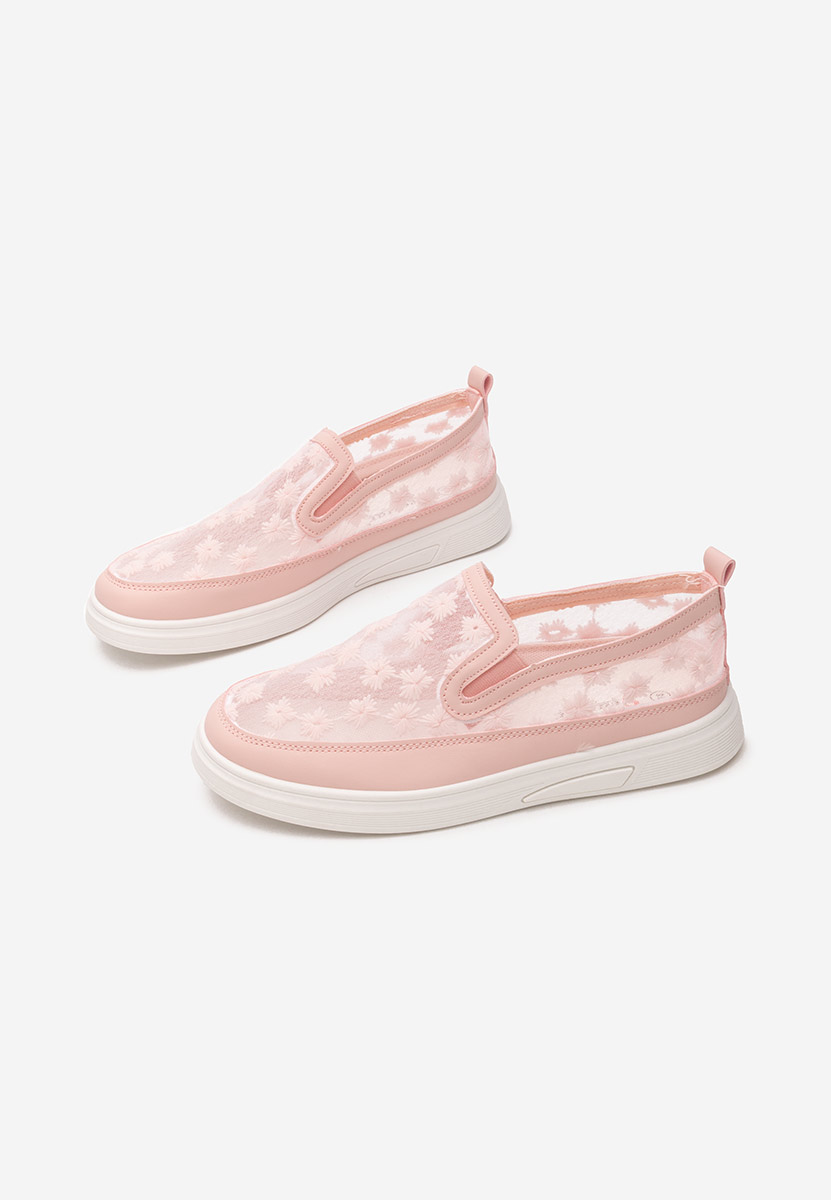 Latyssa rózsaszín fűzős női cipő