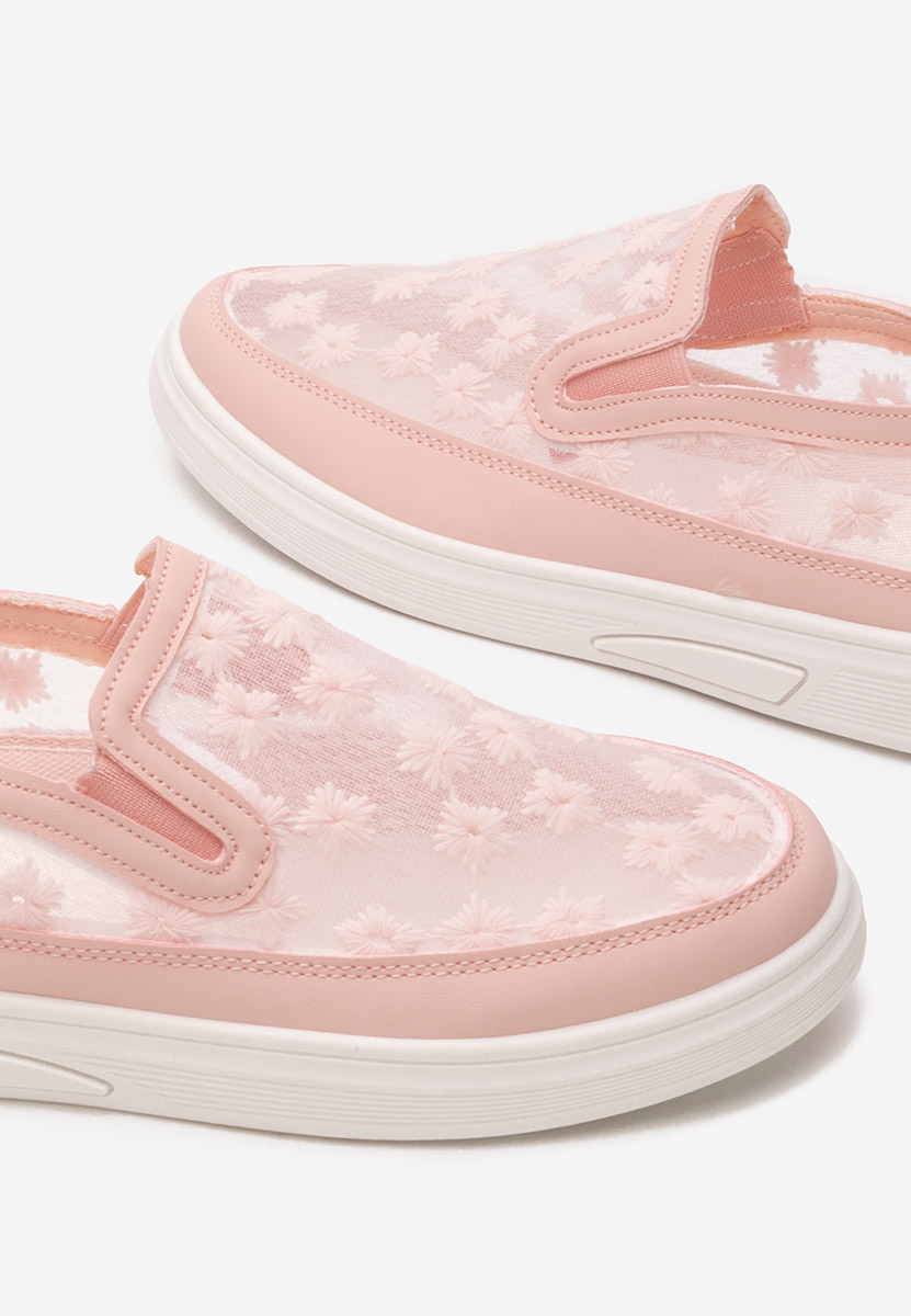 Latyssa rózsaszín fűzős női cipő