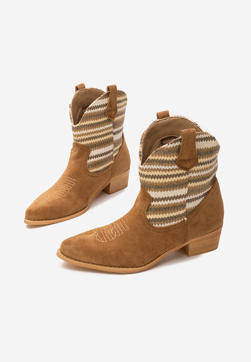 Lusilda camel cowboy csizma