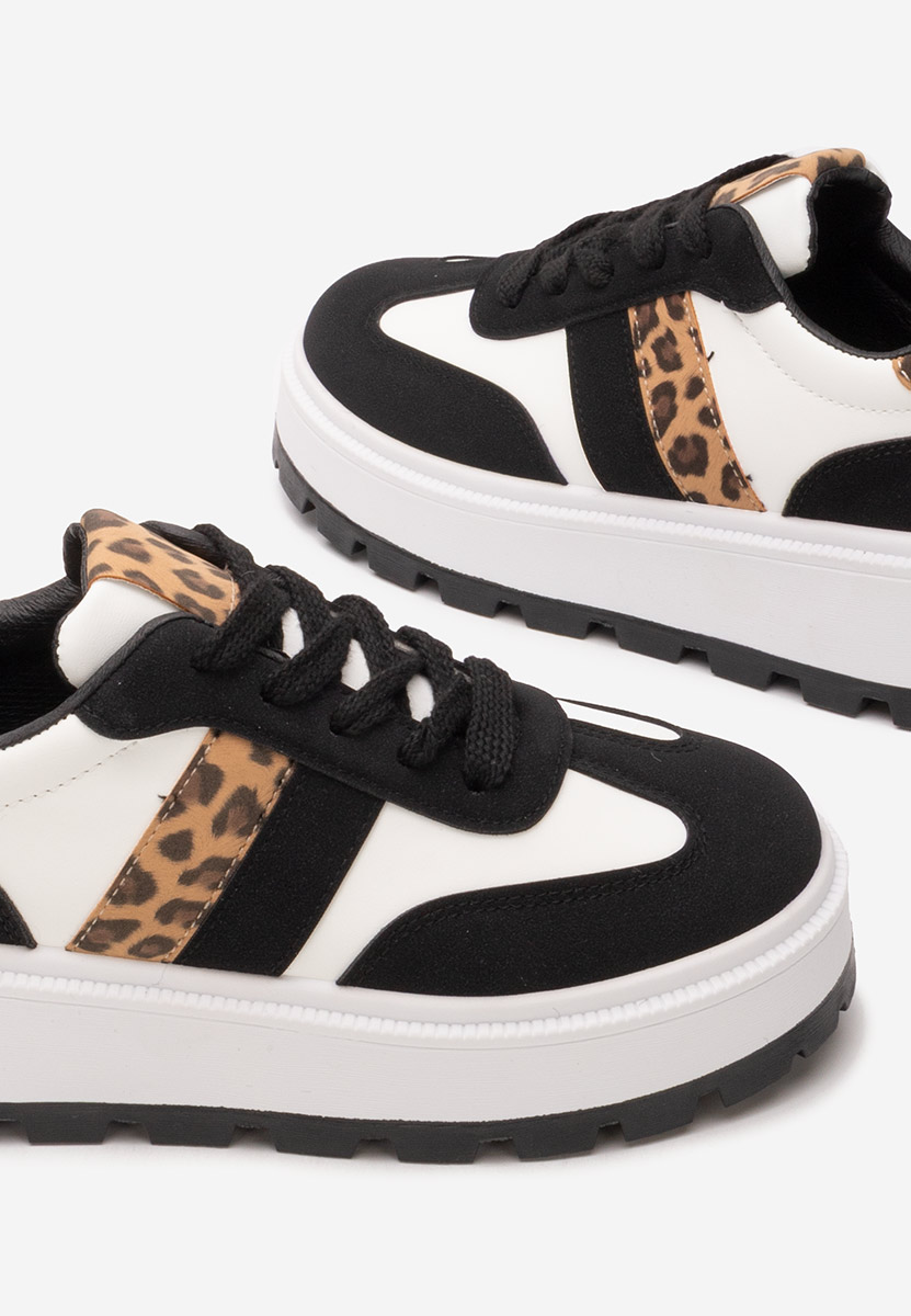 Estephany fekete telitalpú platform sneaker Estephany fekete telitalpú platform sneaker