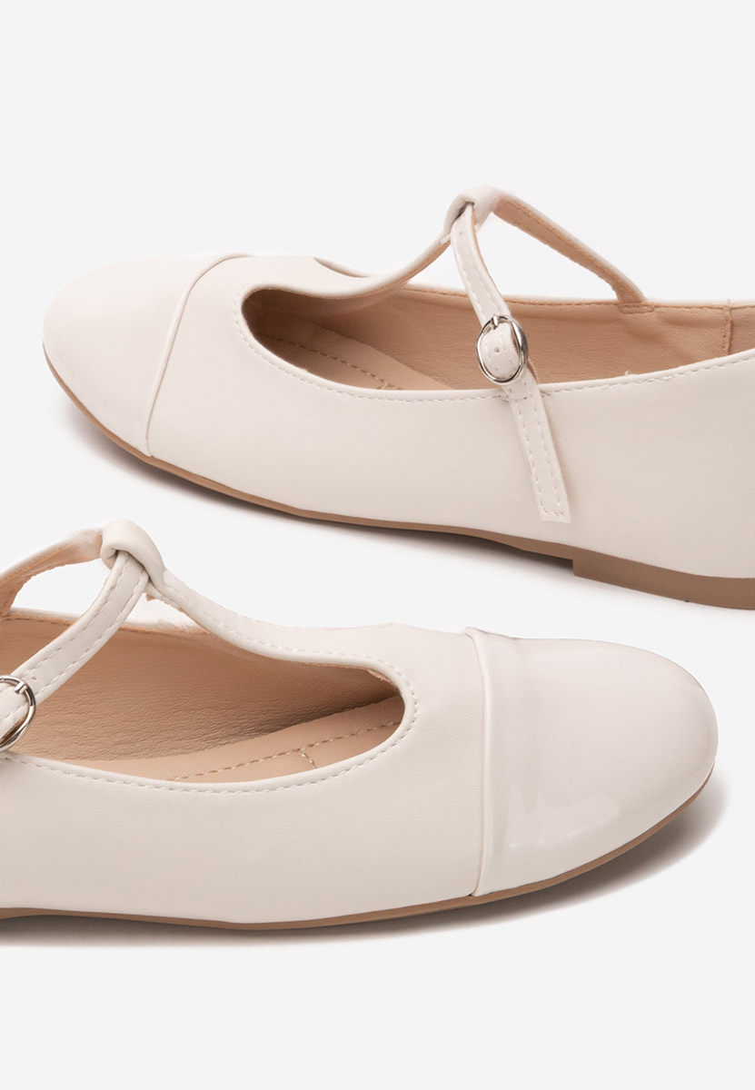 Nubina fehér női balerina