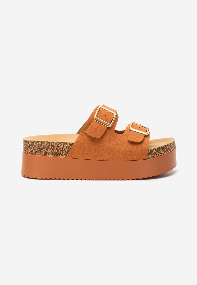 Edenia camel telitalpú platform papucs