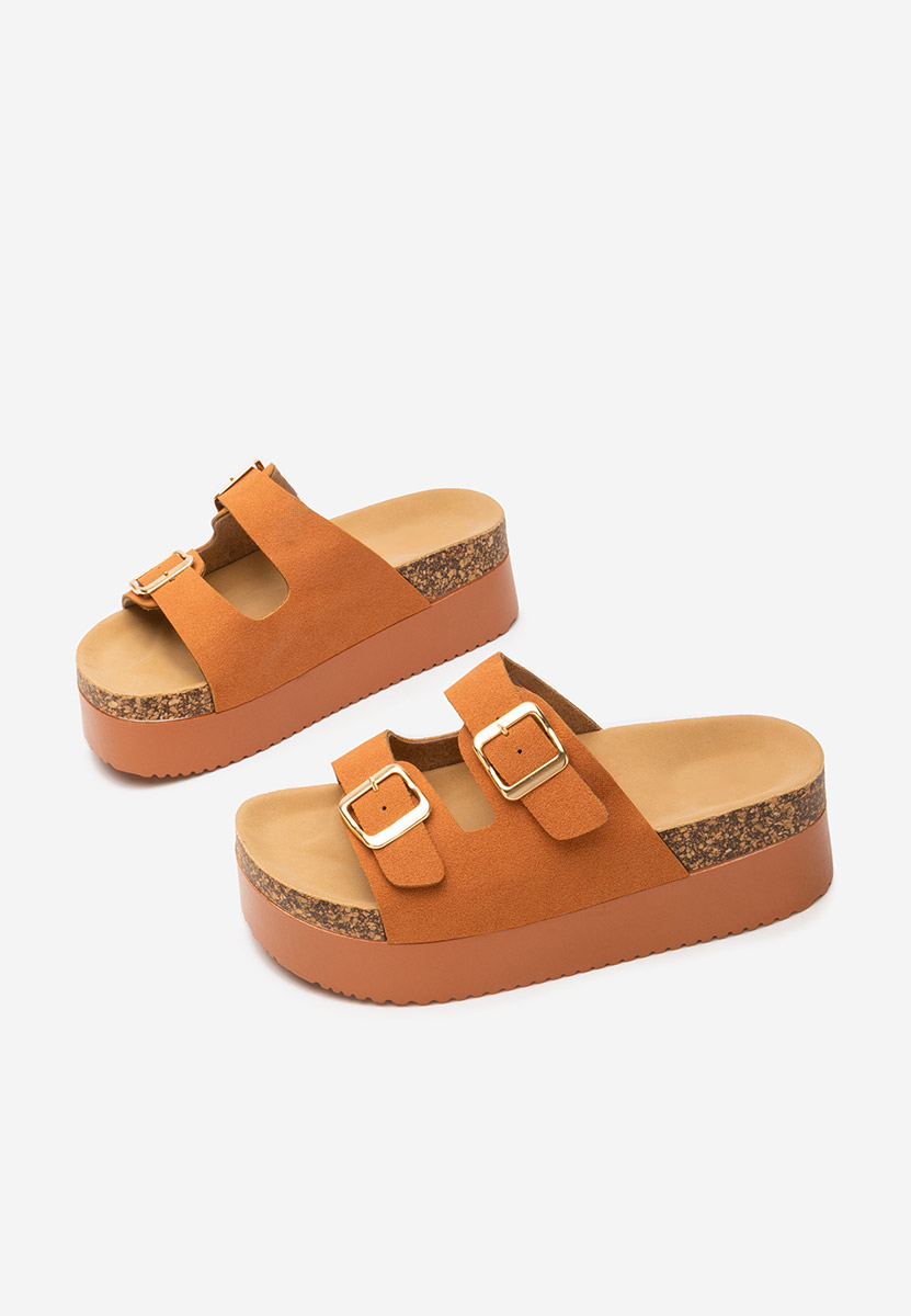 Edenia camel telitalpú platform papucs