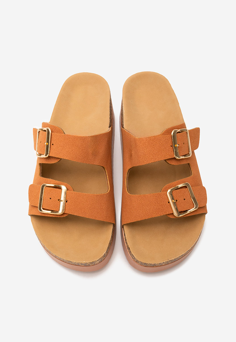 Edenia camel telitalpú platform papucs