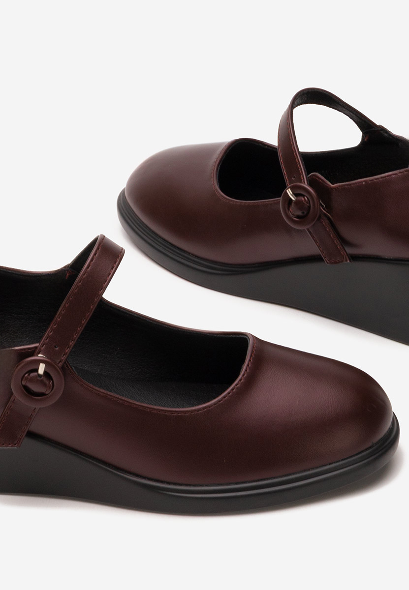 Espina gránát platform cipők