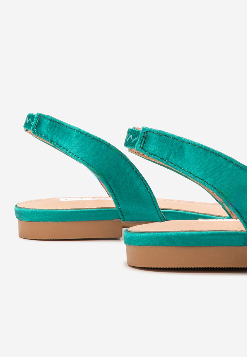 Naidia zöld elegáns balerina 