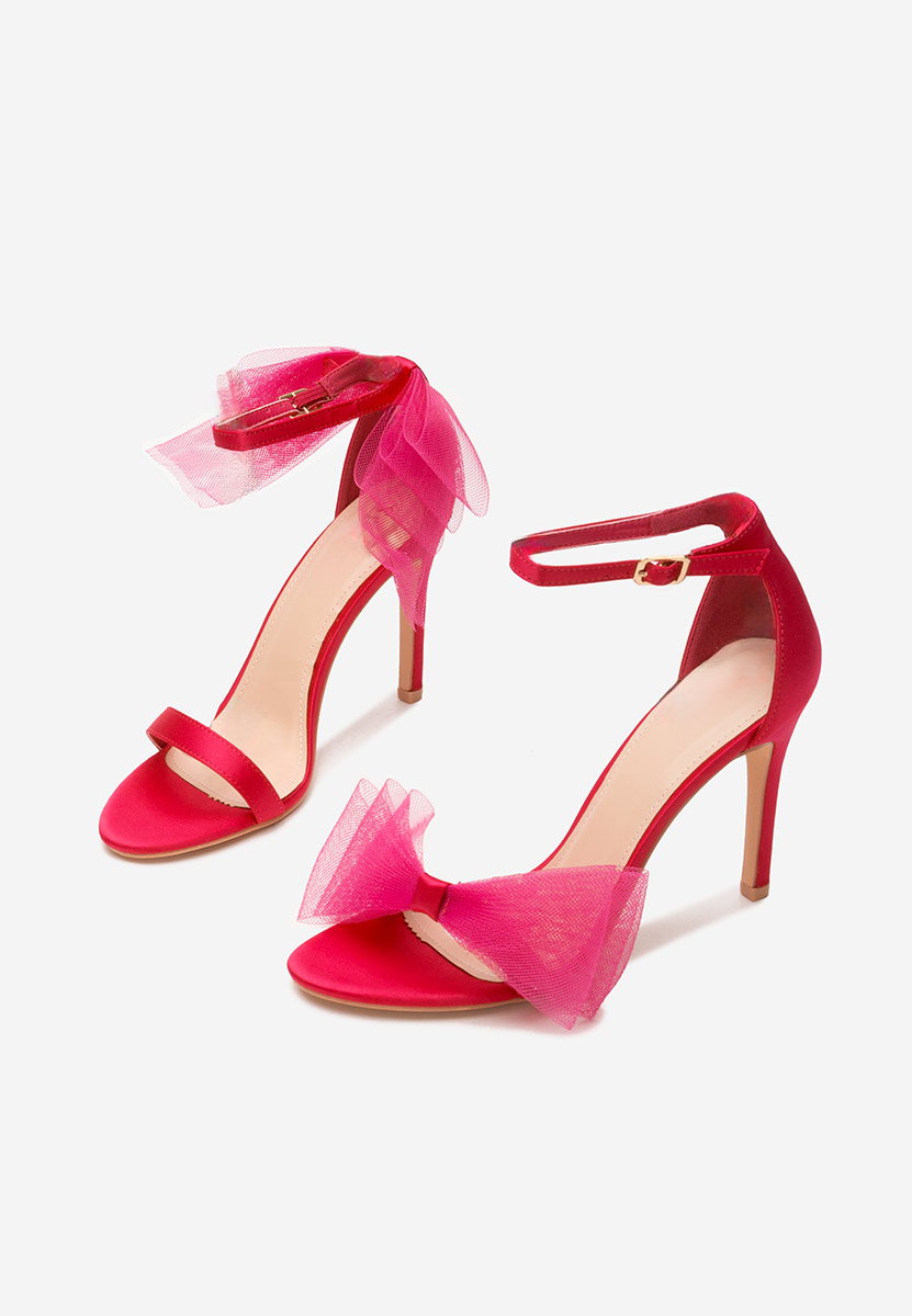 Feneta fuxia tűsarkú szandál
