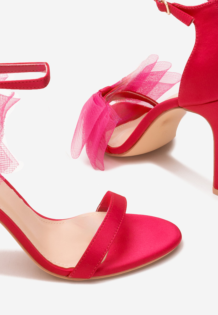 Feneta fuxia tűsarkú szandál