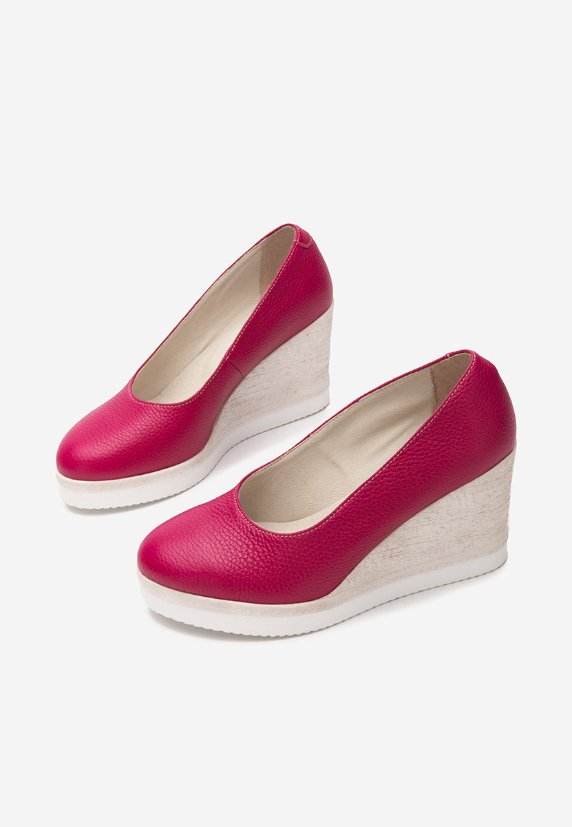 Kaira fuxia platform cipők