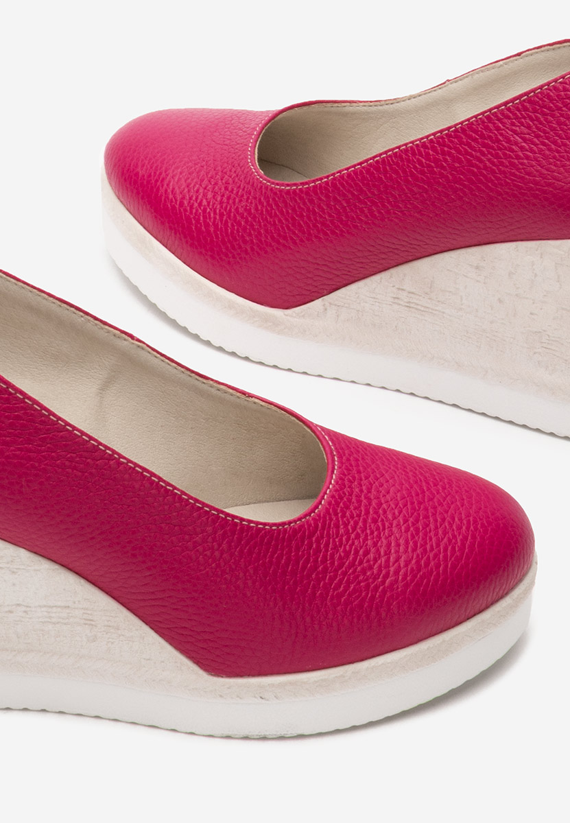 Kaira fuxia platform cipők