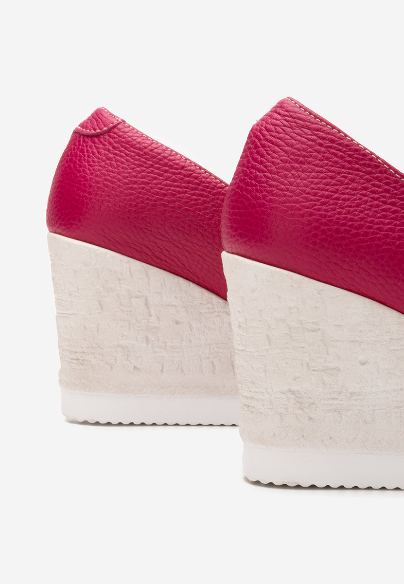 Kaira fuxia platform cipők