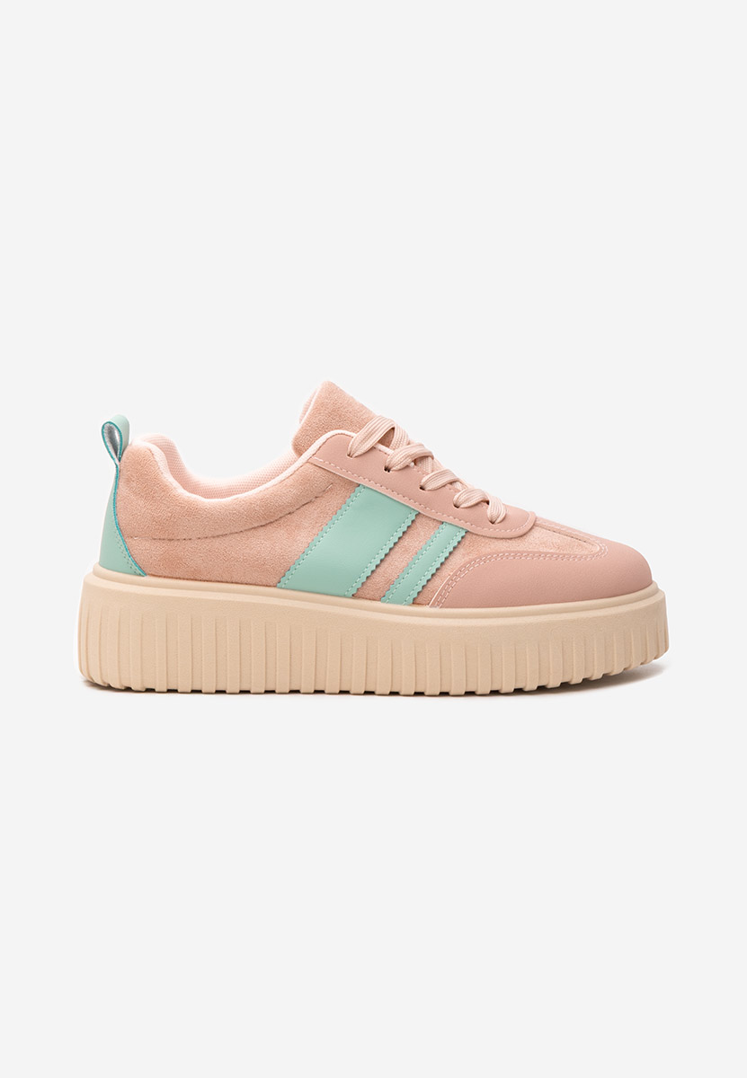 Pennia rózsaszín telitalpú platform sneaker