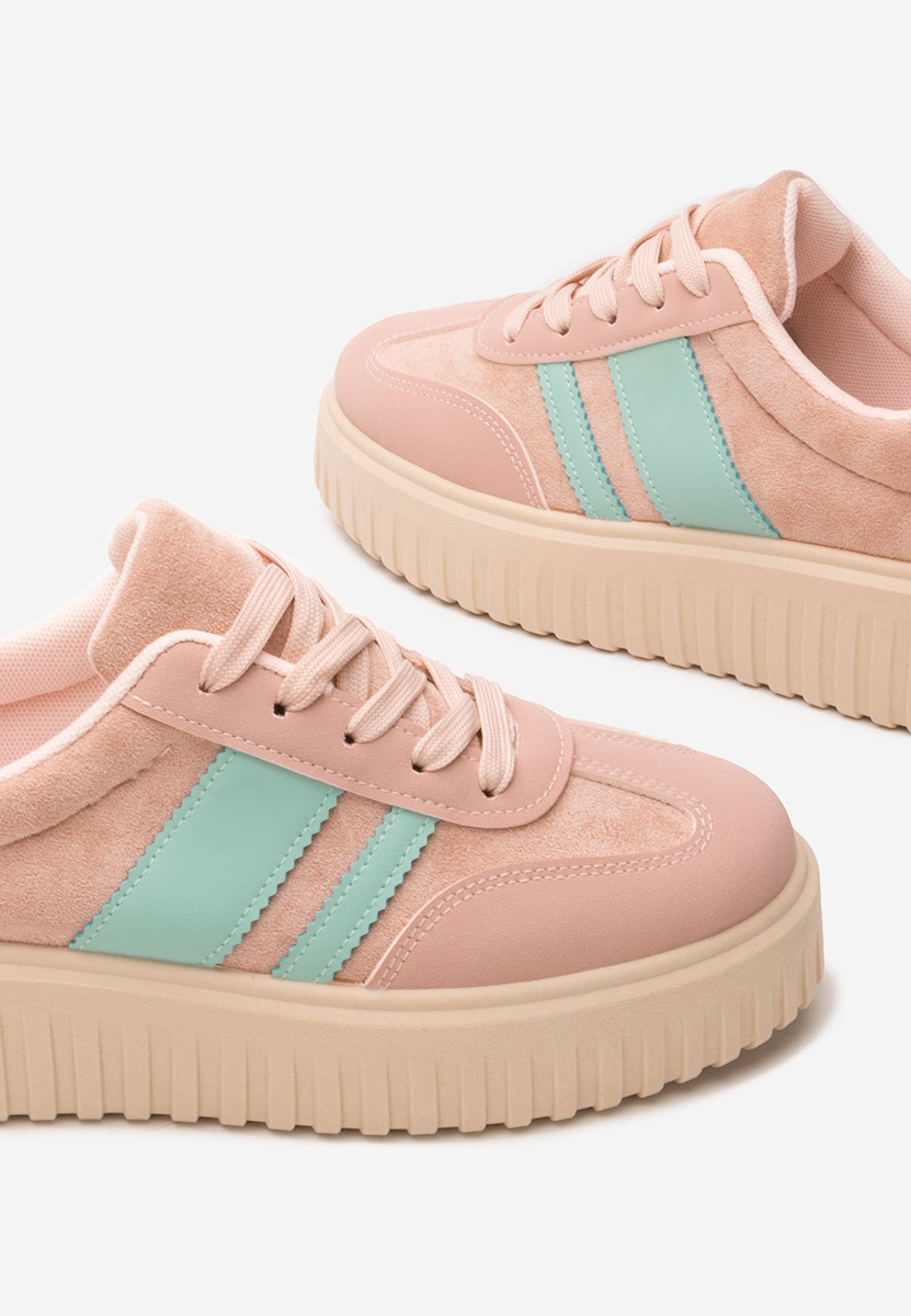 Pennia rózsaszín telitalpú platform sneaker