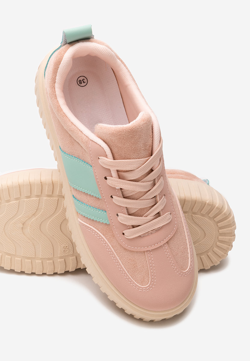 Pennia rózsaszín telitalpú platform sneaker