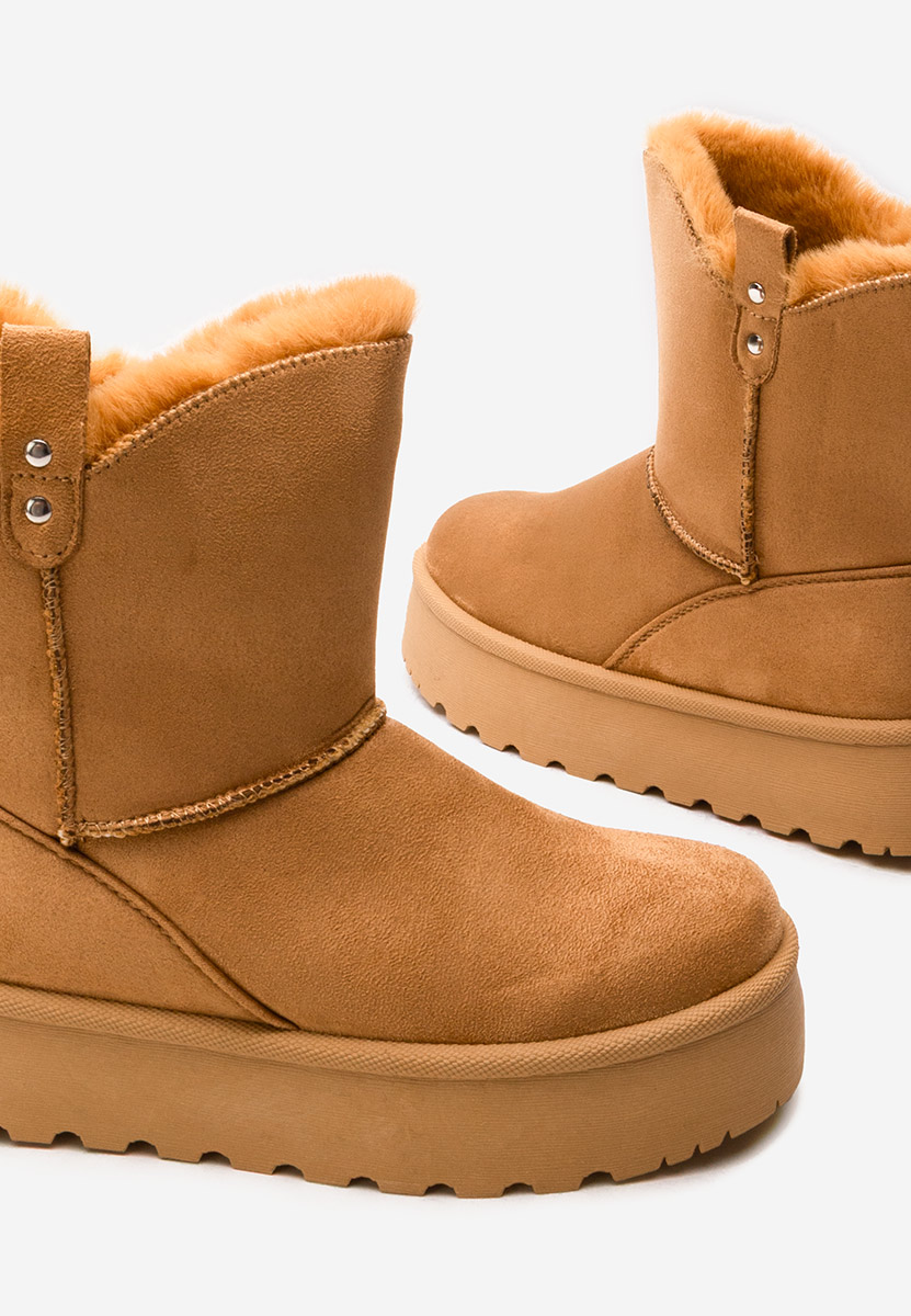 Reika camel telitalpú csizma