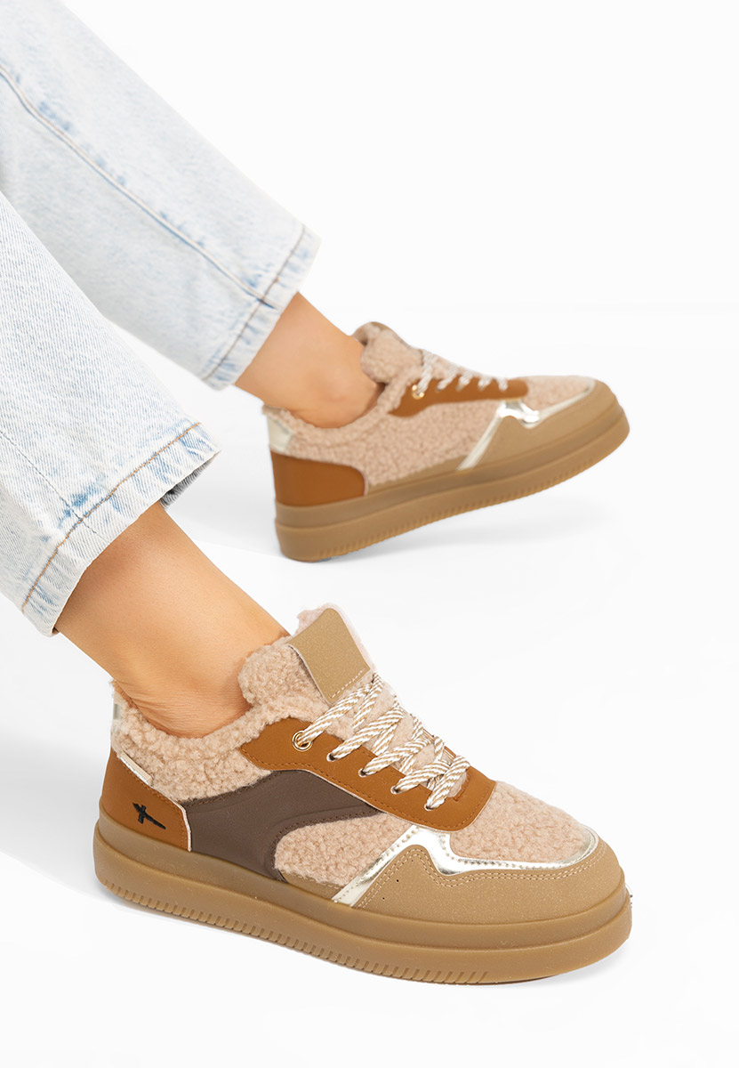 Maisie khaki női tornacipő