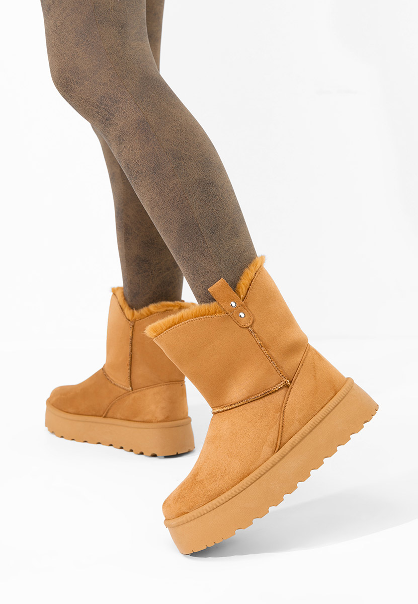 Reika camel telitalpú csizma