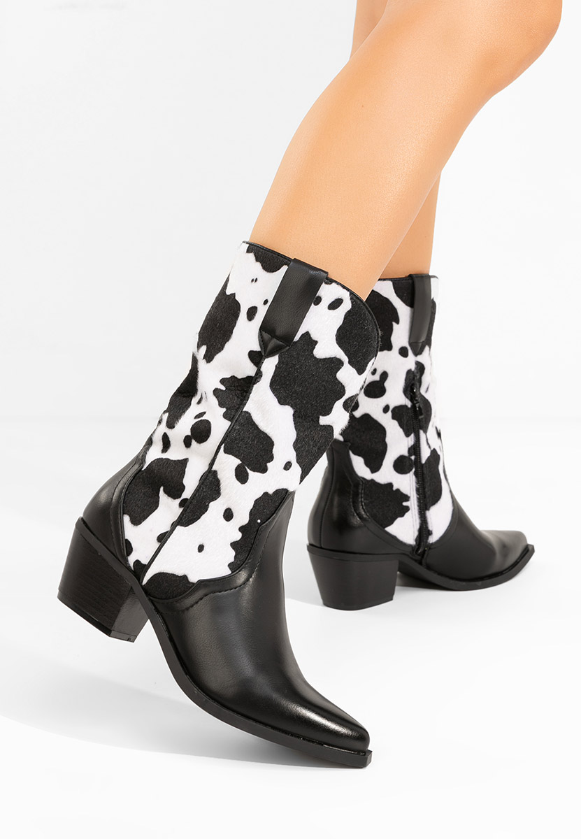 Nedira fekete cowboy csizma