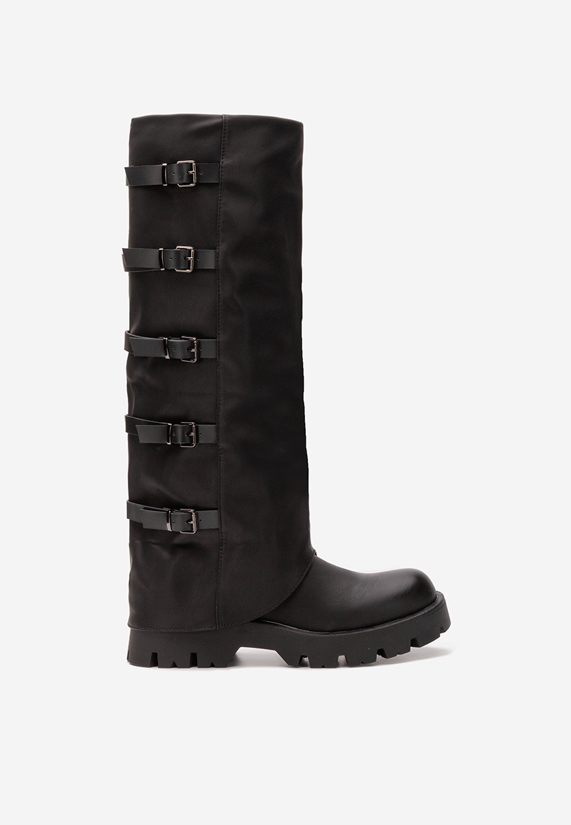 Riania fekete női csizma