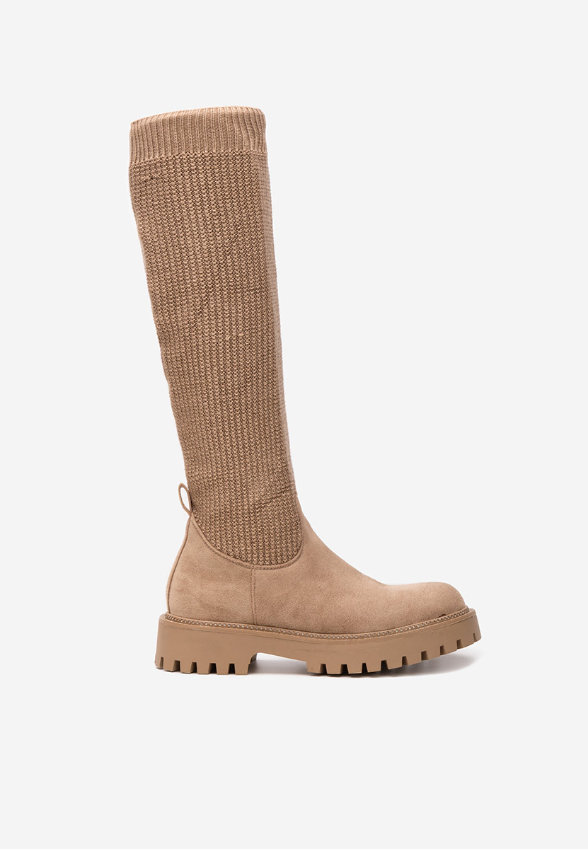 Zorina v2 khaki női zokni csizma