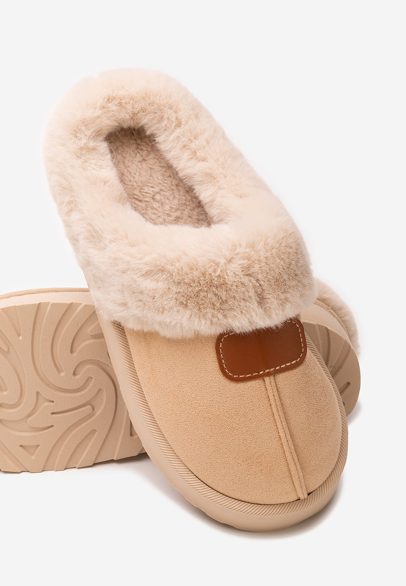 Flufina bézs női papucs