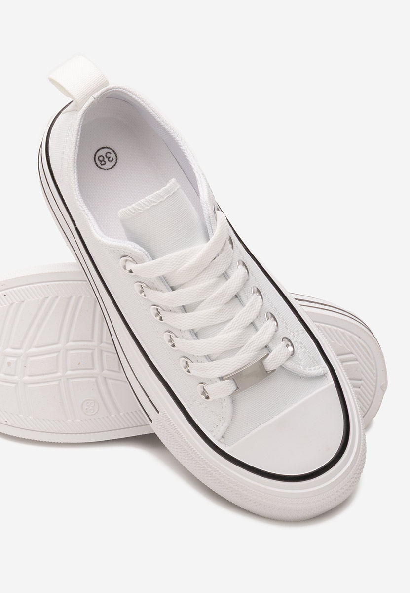 Kimala fehér platform teniszcipő