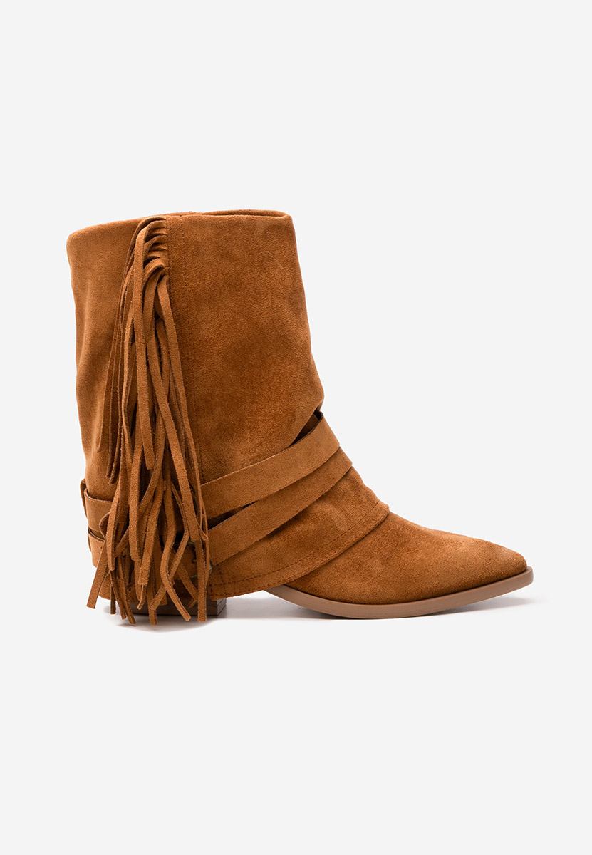 Isoria camel magassarkú csizma