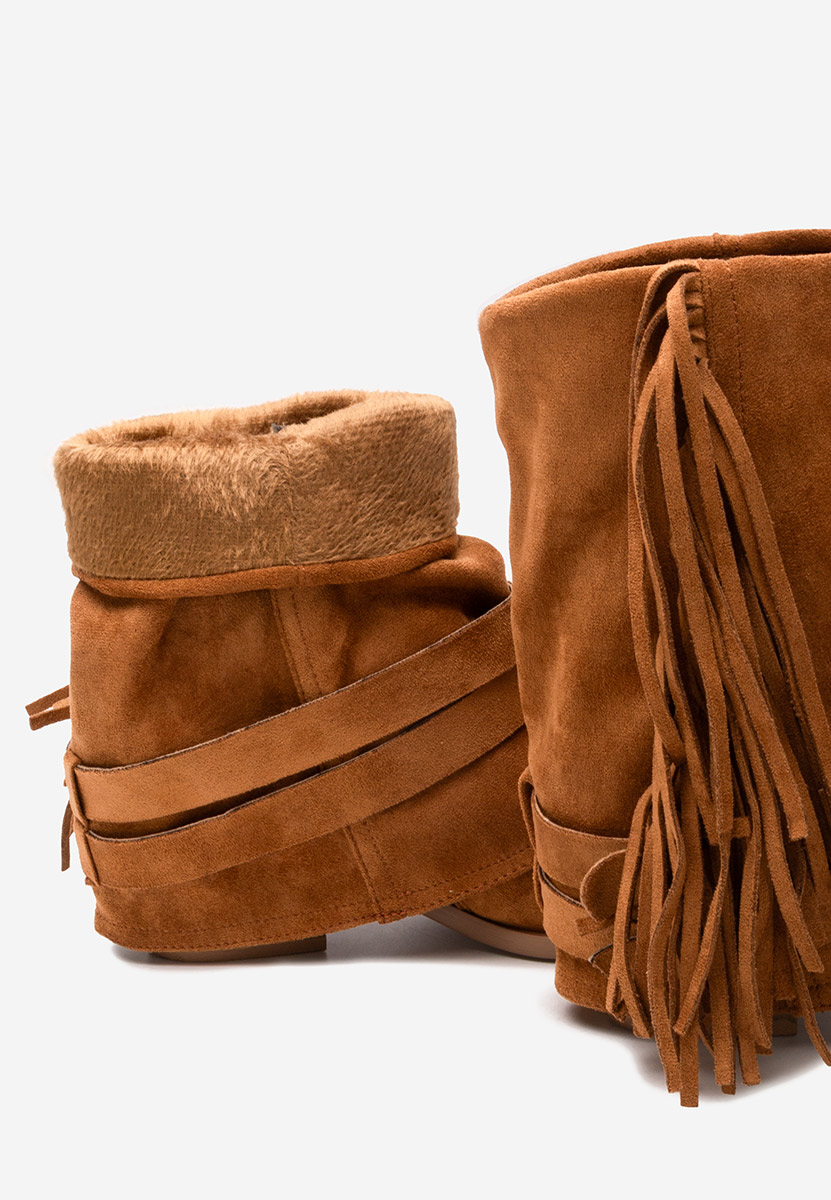 Isoria camel magassarkú csizma