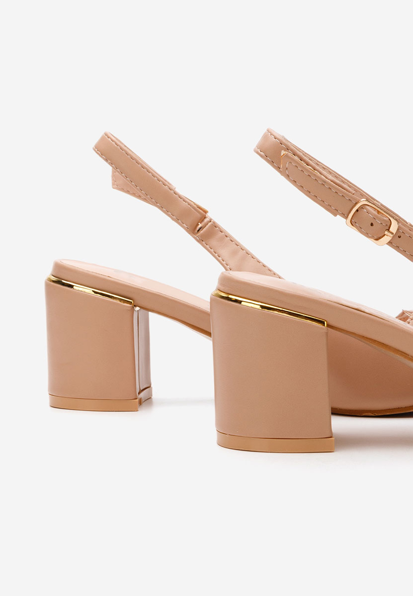 Flamia khaki női szling