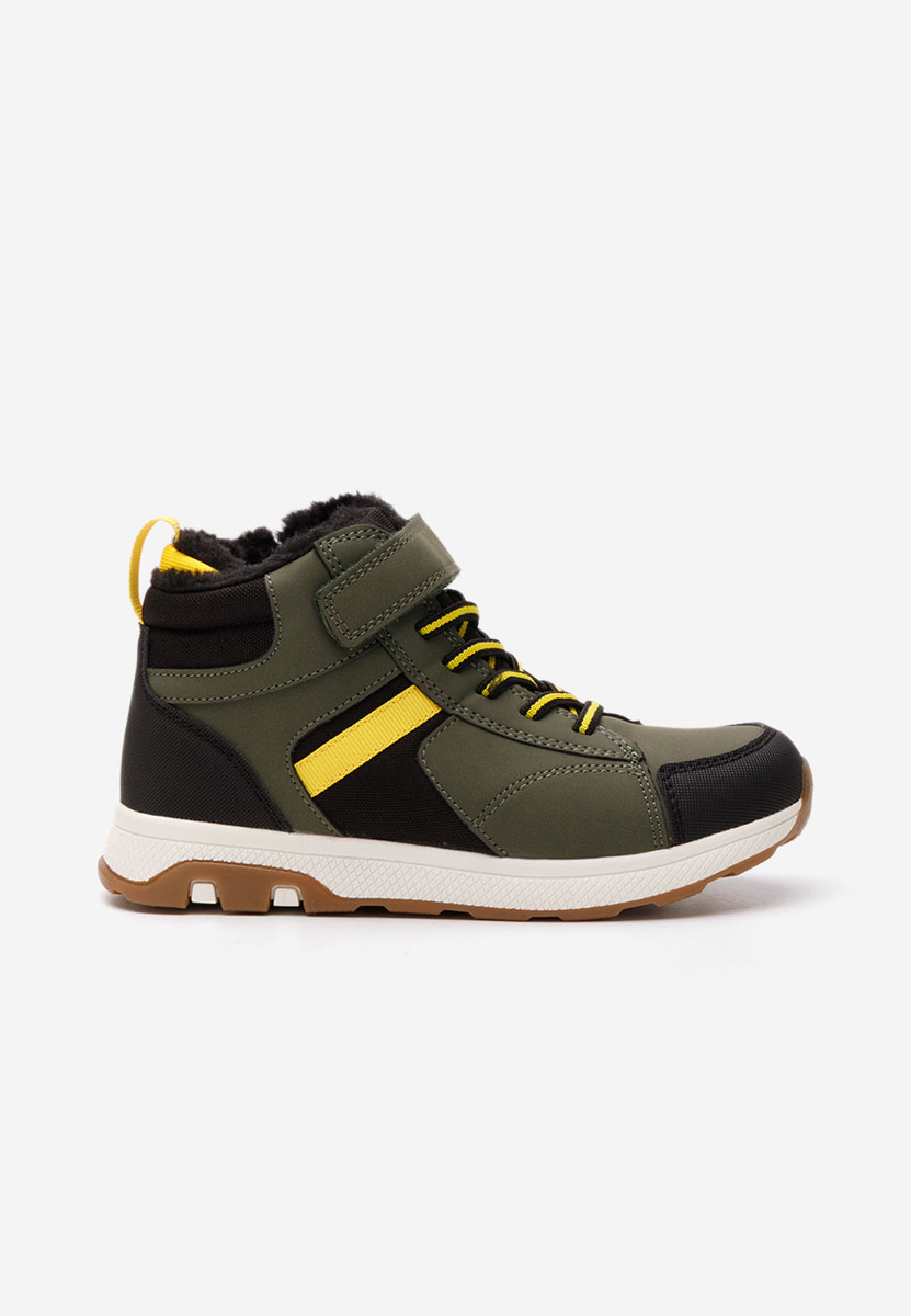 Razzle khaki fiu bokacipő