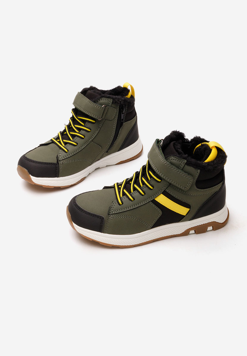 Razzle khaki fiu bokacipő