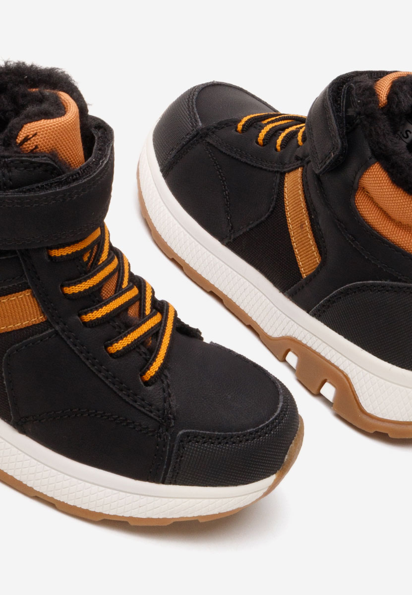 Reson fekete fiu bokacipő