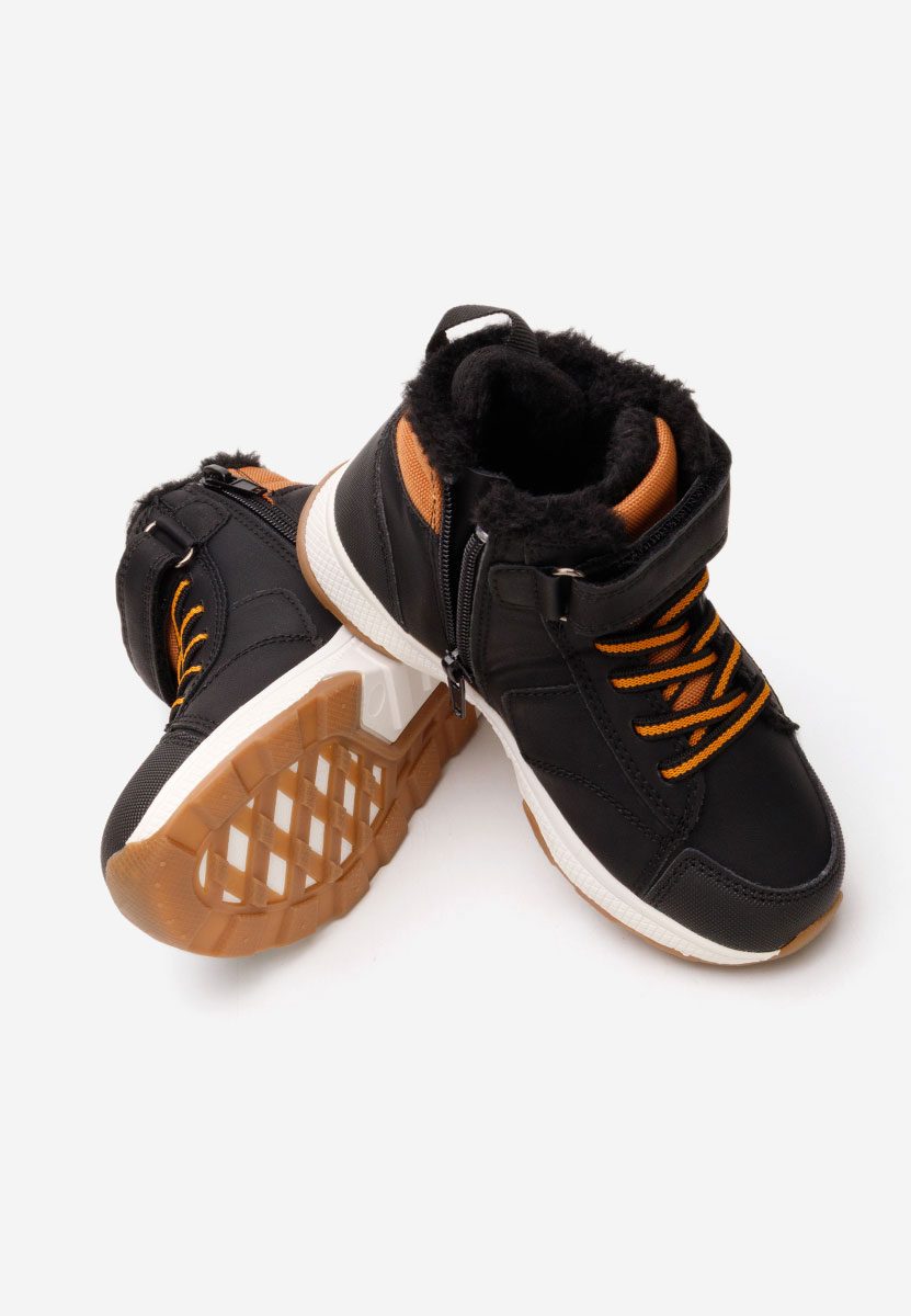 Reson fekete fiu bokacipő