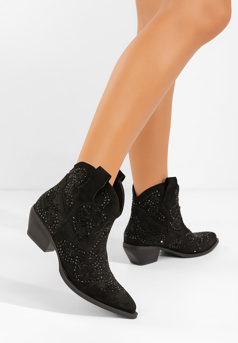Ninna fekete cowboy csizma