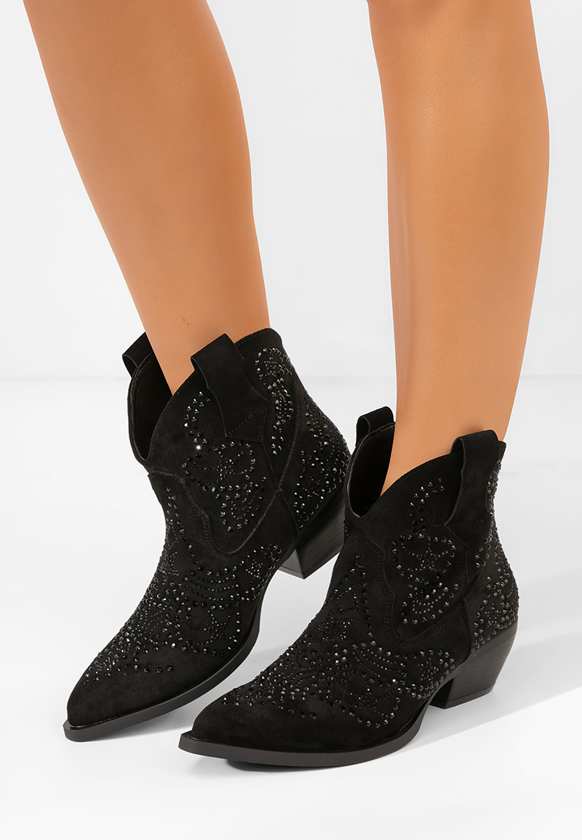 Ninna fekete cowboy csizma