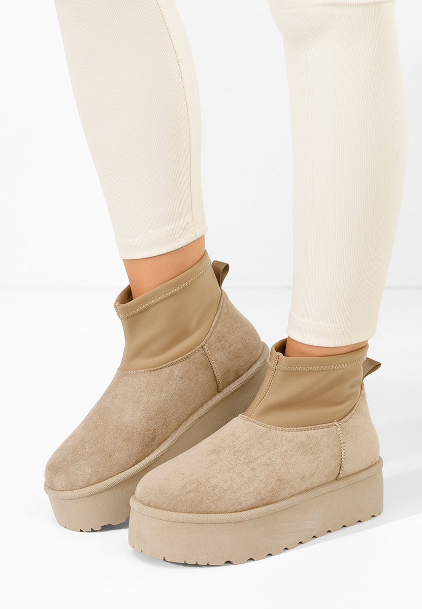 Aydena khaki telitalpú csizma