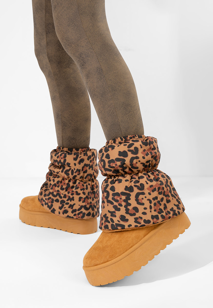 Aydena camel telitalpú csizma
