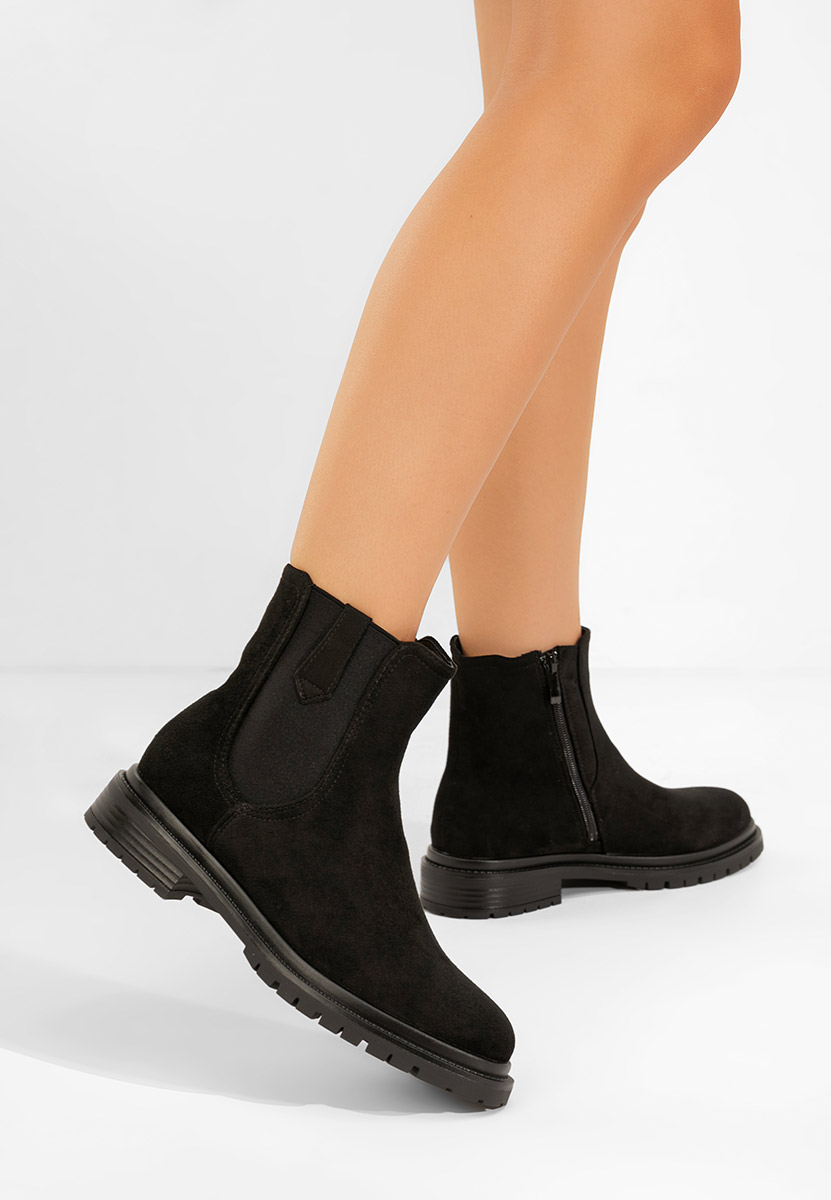 Nevea fekete női bokacsizma