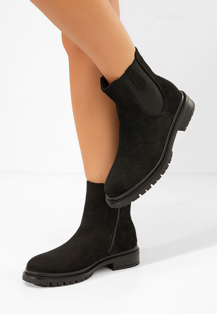 Nevea fekete női bokacsizma