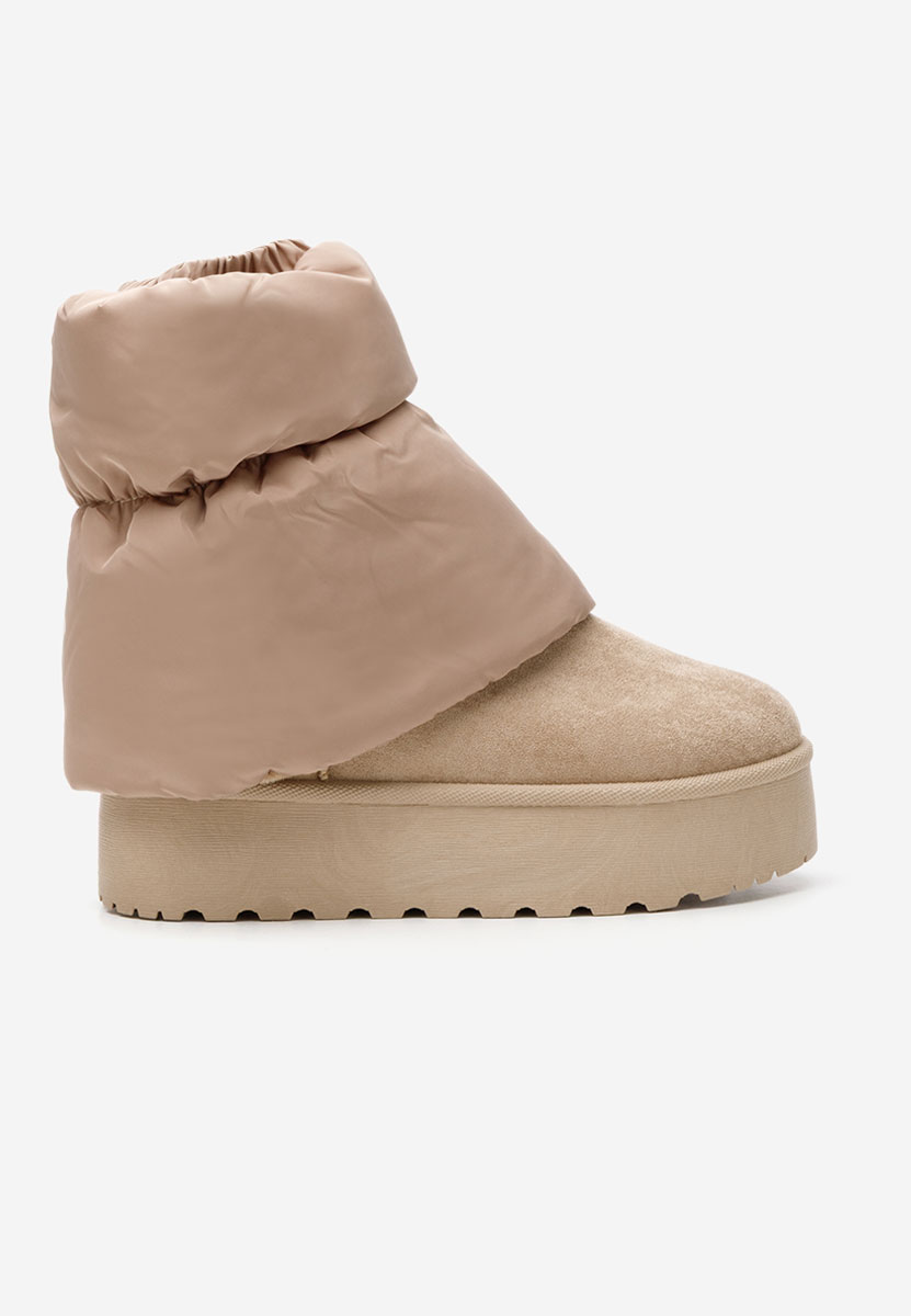 Aydena khaki telitalpú csizma