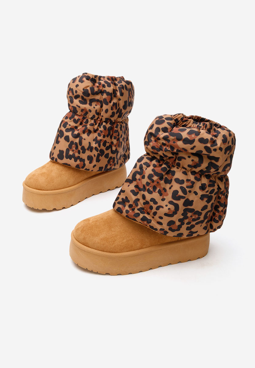 Aydena camel telitalpú csizma