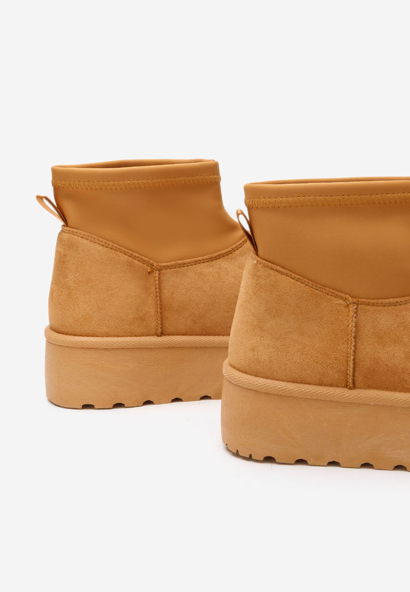 Aydena camel telitalpú csizma