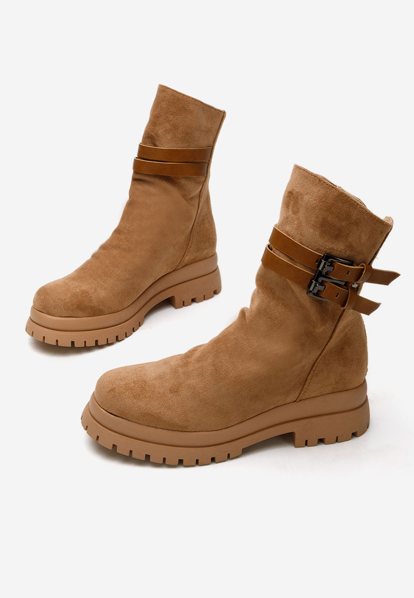 Semika camel női bokacipő